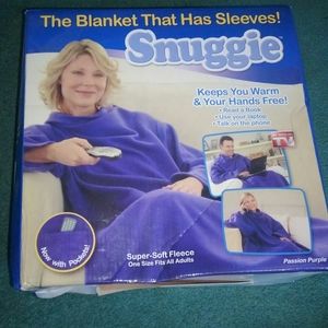 Purple Snuggie still in package